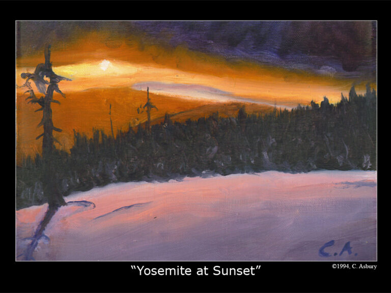 Yosemite at Sunset