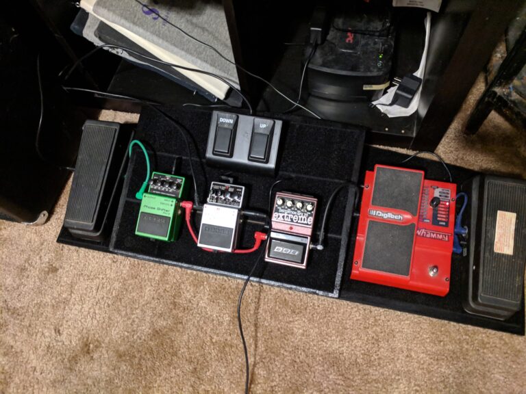 Guitar Effects Pedal Board