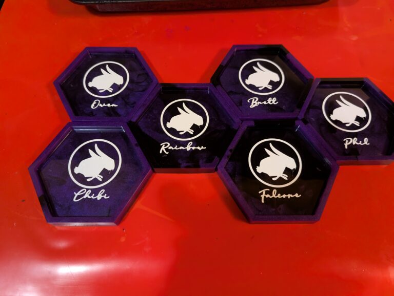 Epoxy Coasters